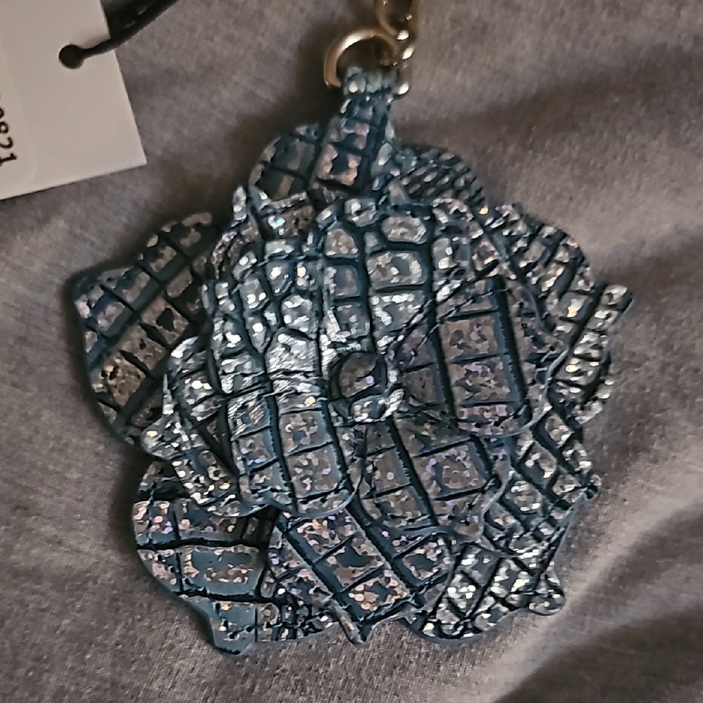 Arctic blue brahmin magnolia charm